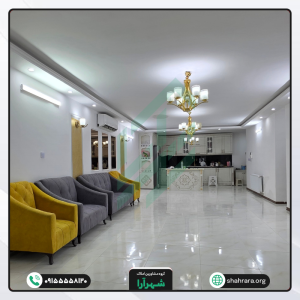 آپارتمان 110 متری ، حسابی جنوبی  کاملا نوساز